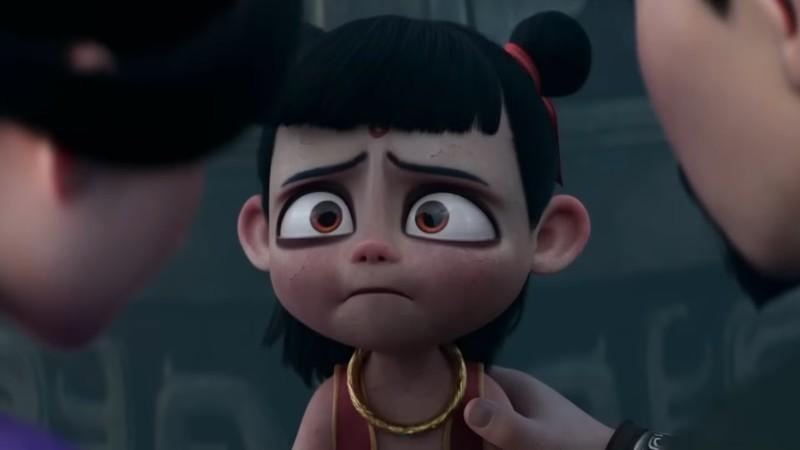 نژا در Ne Zha 2 غمگین به نظر می رسد، از فیلم های پرفروش انیمیشن