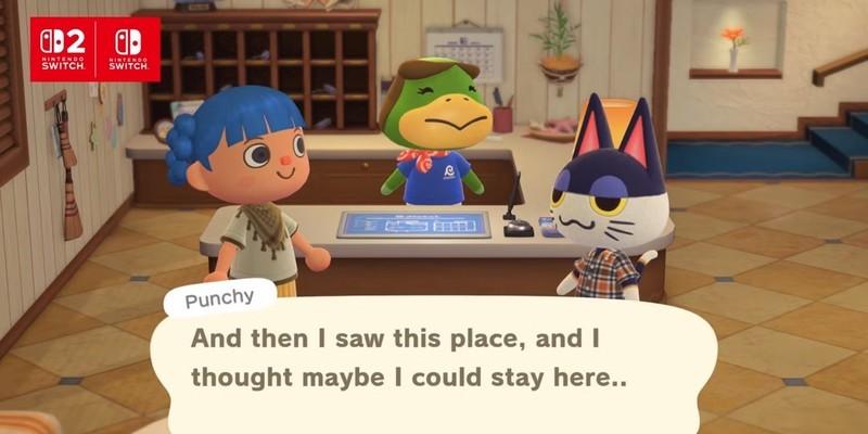 پانچي در هتل در به روزرسانی 3.0 بازی Animal Crossing ویژگی های جدید
