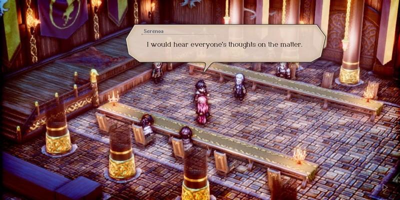 بازی های HD-2D تکراری: رای دوم Triangle Strategy