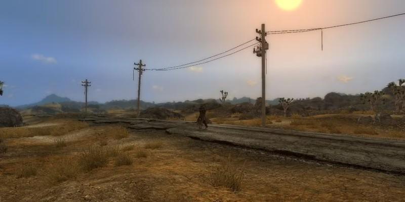 تصویر تیزر جف کیلی که می تواند تیزر God of War یا Elder Scrolls باشد - fallout_mojave_wasteland