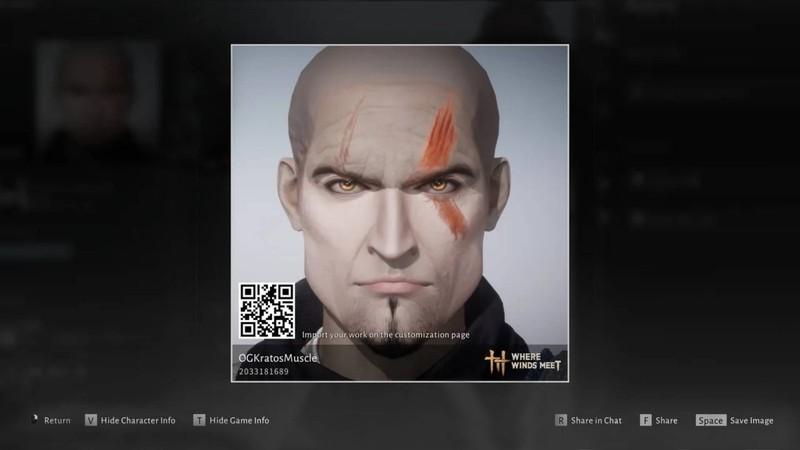 کریتوس - کدهای ساخت کاراکتر Where Winds Meet