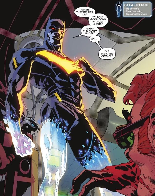 بازگشت لباس نامرئی Batman: Batman با لباس جدید مخفی کار از DC Comics