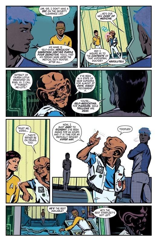 دکتر زد، فرنگی جدید Star Trek. Quark و Ferengi جدید Star Trek