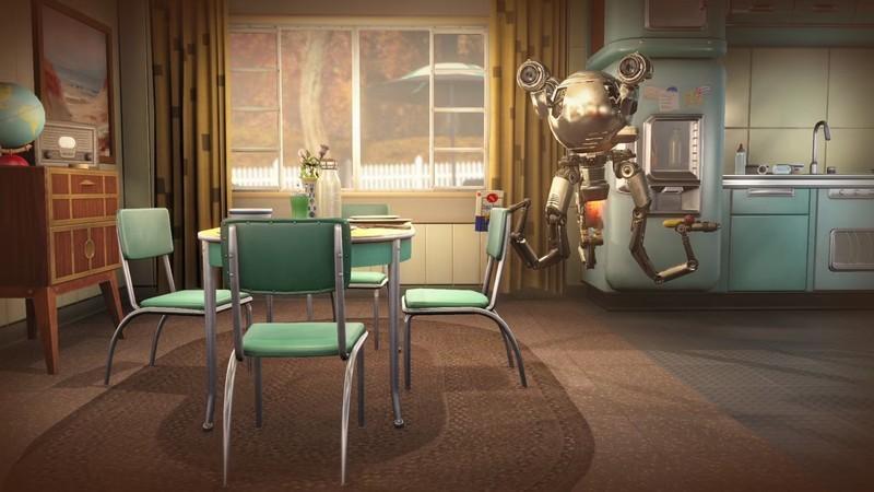 ربات خانه تان را قبل از افتادن بمب ها در Fallout 4 و تجربه Fallout قبل از جنگ کاوش می کند.