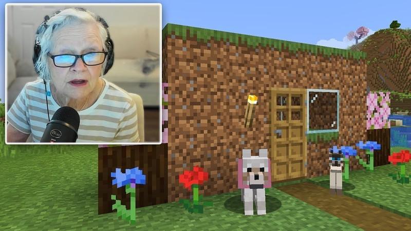 بهترین شروع تاریخ در Minecraft - یوتیوب با مادربزرگ بامزه Minecraft