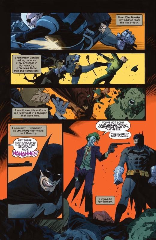 بتمن خالق تبهکاران گاتهام؟ Batman در حال مبارزه با شرورها در The Long Halloween #10