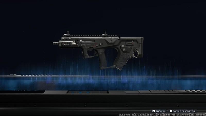 نمایی از SMG Razor 9MM بدون هیچ اتچمنتی در Call of Duty: Black Ops 7. SMG زامبی Black Ops 7