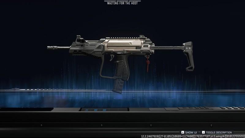 نمایی از SMG MPC-25 بدون هیچ اتچمنتی در Call of Duty: Black Ops 7. SMG زامبی Black Ops 7