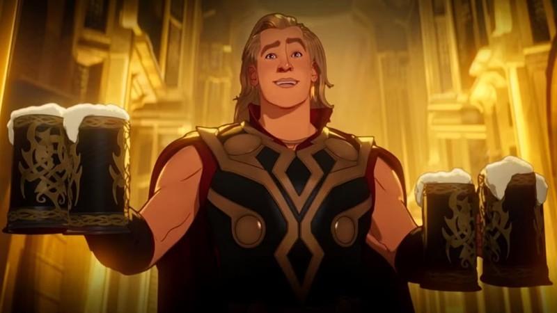 پارتی ثور چند آبجو در دستانش در فصل 1 What If دارد - قهرمانان هدررفته Marvel