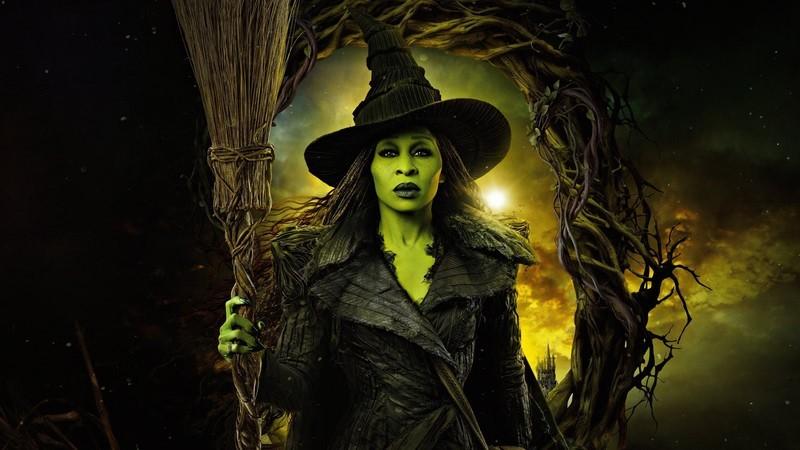 Cynthia Erivo as Elphaba in Wicked: For Good poster - بهترین آهنگ های Wicked: For Good