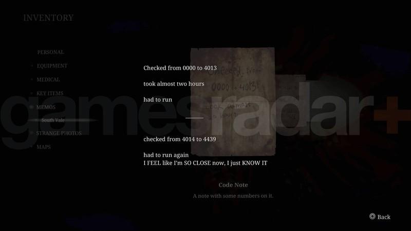 یادداشت حاوی سرنخ رمز Grand Market در Silent Hill 2