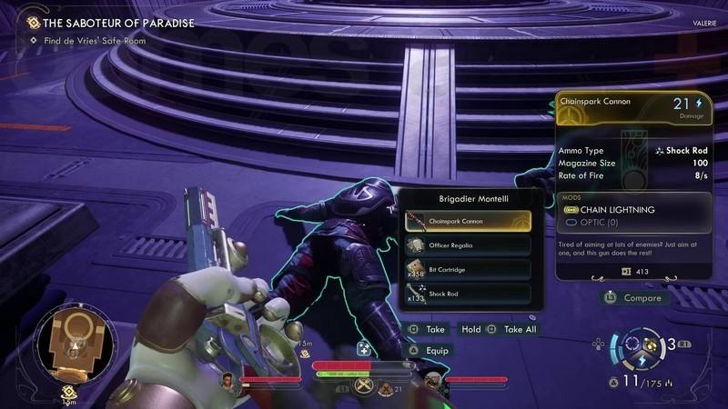 The Outer Worlds 2 Montelli چگونه نجات دهیم: غارت Chainspark Cannon مرده مونتلی