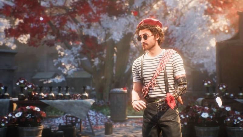 گوستاو از Clair Obscur: Expedition 33 با لباسی با الهام از فرانسه