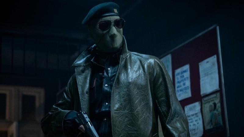 لی پیس در نقش مک کون در فیلم The Running Man – توضیح پایان The Running Man