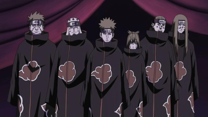 پین، یکی از Naruto قویترین اعضای Akatsuki، و عروسک هایش
