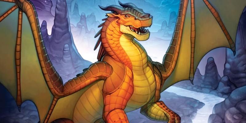 جلد نسخه محدود Wings of Fire اژدهایی را در غاری با رودخانه نشان می دهد. انیمیشن های جدید بر اساس کتاب