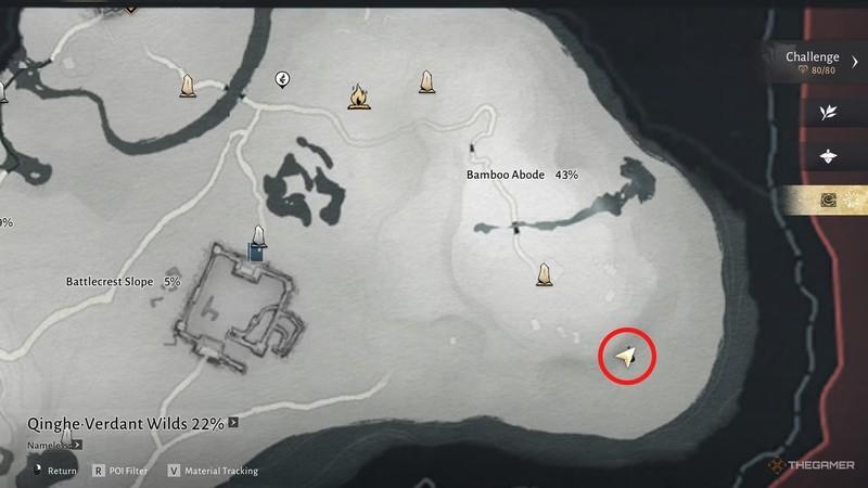 مکانی برای میو میوها در نزدیکی Bamboo Abode در Where Winds Meet راهنمای کامل Meow Meow.