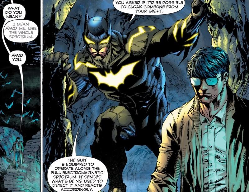 بازگشت لباس نامرئی Batman: Batman در لباس مخفی کار از کمیک Superman Unchained