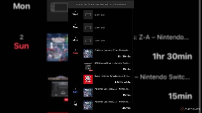 ساعت بازی دقیق نینتندو: تجزیه و تحلیل فعالیت های اخیر در اپلیکیشن Nintendo Store.
