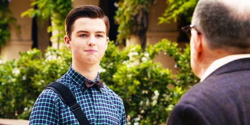ایین آرمیتاژ (Iain Armitage) در نقش شلدون کوپر (Sheldon Cooper) در فینال Young Sheldon، بازگشت شلدون