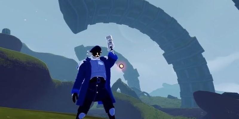 کاپیتان با تفنگ بازوی خود در Risk of Rain 2. راهنمای باز کردن شخصیت های Risk of Rain 2.