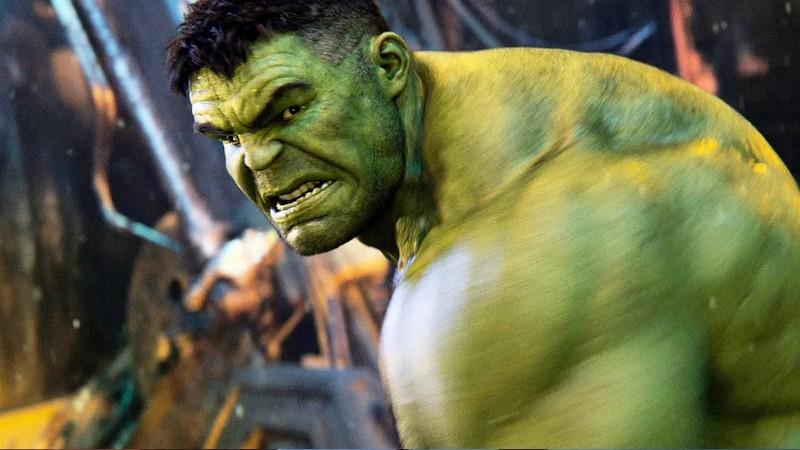 مارک رافلو در نقش Hulk با عصبانیت در Avengers Infinity War قهرمانان مورد انتظار Avengers: Doomsday