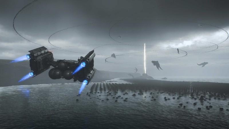 Death Stranding 2 لیک برای PC، DHV Magellan در حال نگاه به APAS 4000