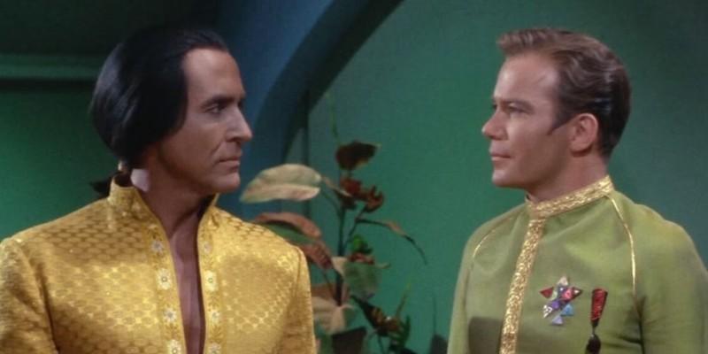 خان و کرک در قسمت Space Seed از Star Trek و تکمیل داستان Khan در Star Trek