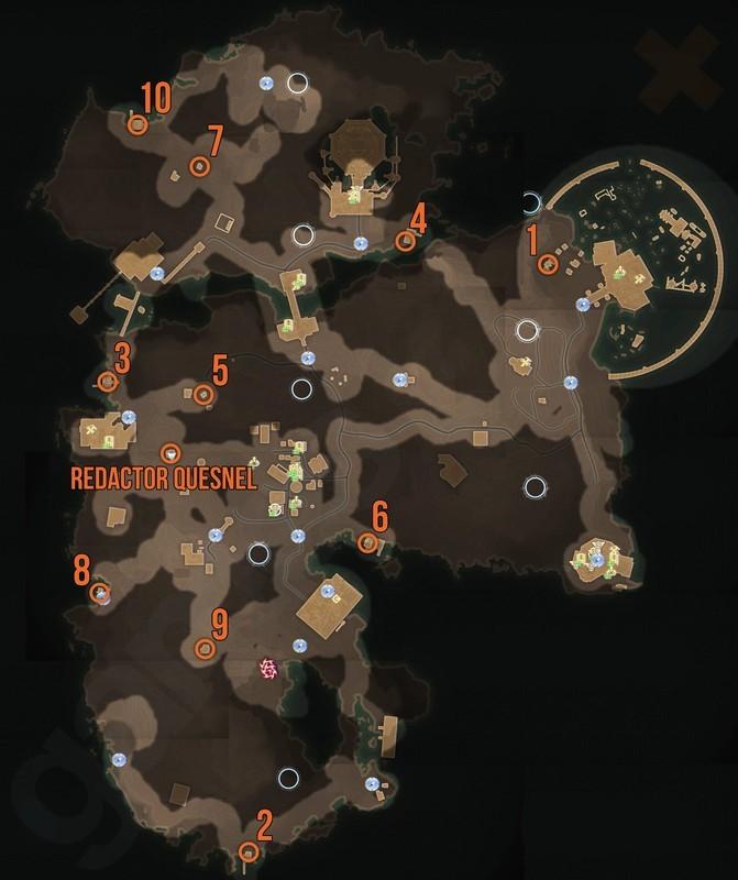 نقشه مکان کمیک The Outer Worlds 2 - جلد های Science Adventures Quarterly و ردکتور کسنل