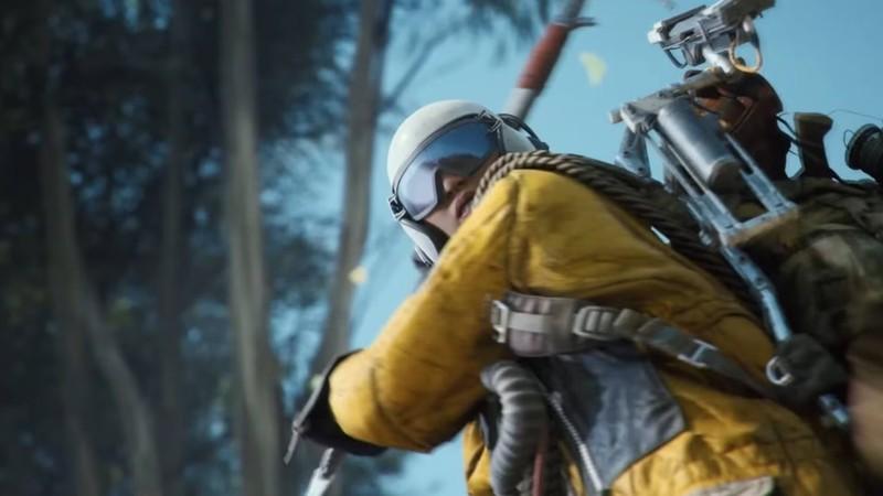 یه مهاجم در حال تاب دادن یه دیلم به سمت صفحه در Arc Raiders. مقایسه Arc Raiders و Battlefield