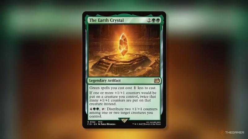 The Earth Crystal، از Magic: The Gathering بهترین کارت ها در سال 2025.