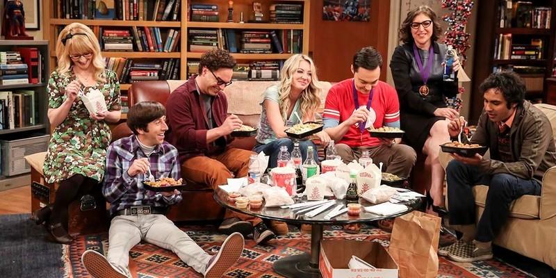 گروه در حال خوردن غذای بیرون بر در فینال The Big Bang Theory؛ چرا Jim Parsons The Big Bang Theory را ترک کرد