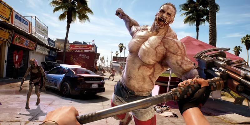 یک زامبی عضلانی که برای مشت زدن در Dead Island 2 آماده می شود. Dead Island 3 PS6 تاریخ انتشار