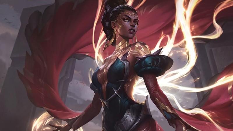 Base splash art for Mel from League of Legends. درخواست تغییر Mel League of Legends.