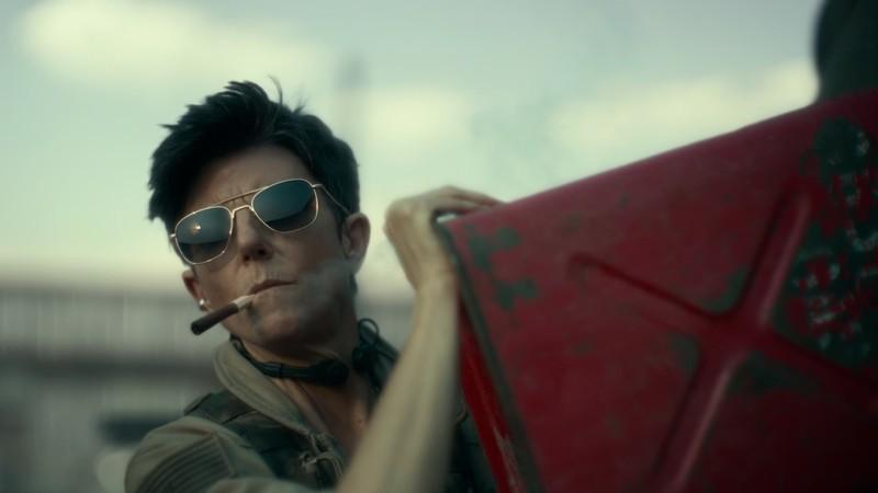 تیگ نوتارو در Army of the Dead، که در فیلم لزبین جدید Zack Snyder نیز حضور دارد.