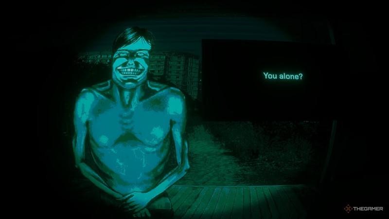 مرد رنگ پریده در No I'm Not a Human و گرفتن اچیومنت Martyr No, I'm Not a Human.