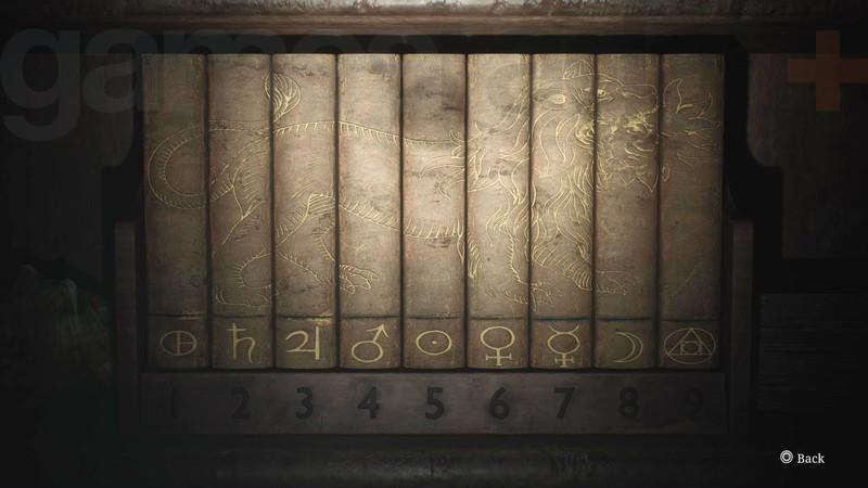 Silent Hill 2 Remake رمز گاوصندوق - Director's Office books puzzle solution