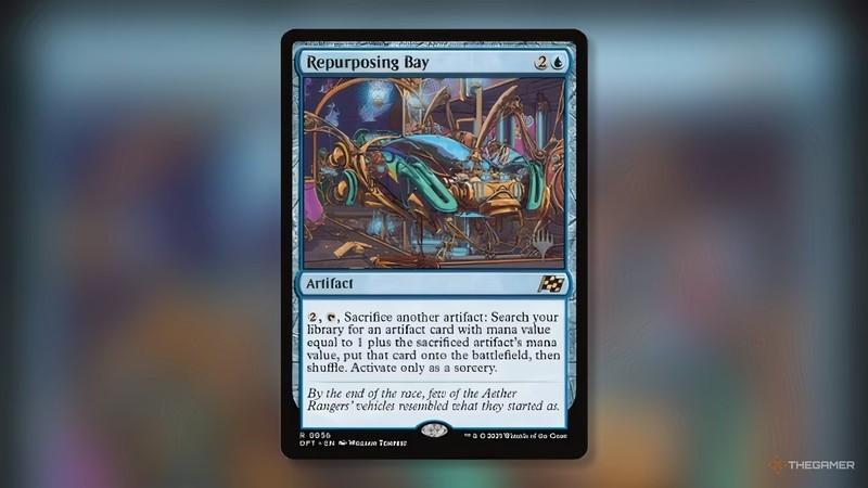 Repurposing Ray، یکی از Magic: The Gathering بهترین کارت ها در سال 2025.