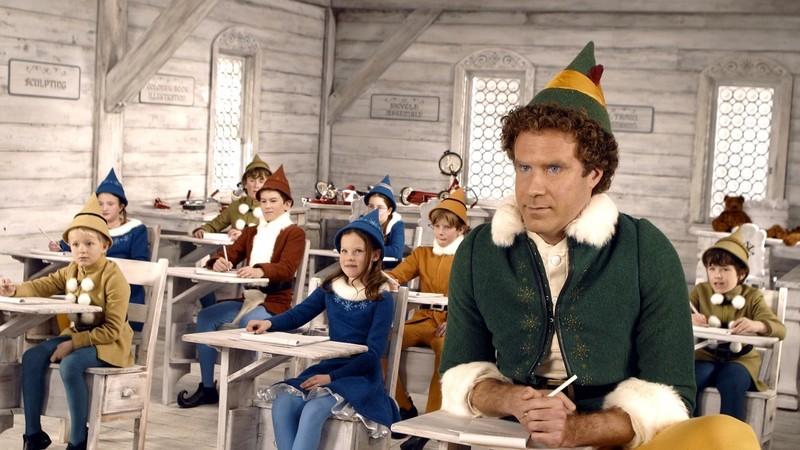 بادی که در مدرسه در Elf از بقیه الف ها بلندتر است - تست فیلم کریسمس