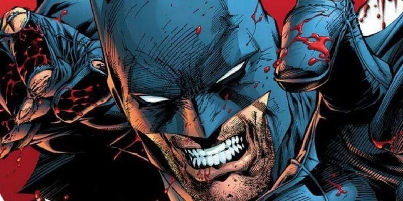 Bloody Batman with white eyes punching towards the screen - Batman DCU خواسته ها و دیدگاه