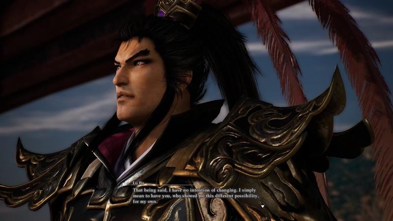 Lu Bu shares a bonding moment with Ziluan in Dynasty Warriors Origins on a balcony, یکی از بازی های آینده Switch 2