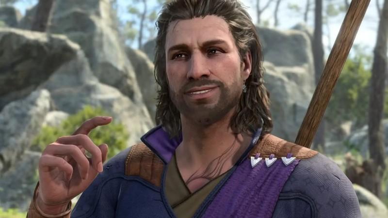 Gale دیالوگ نادر Baldur's Gate 3: گِیل با دست بالا در Baldur's Gate 3.