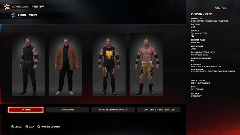 دانلود کشتی گیران ساختگی WWE 2K25