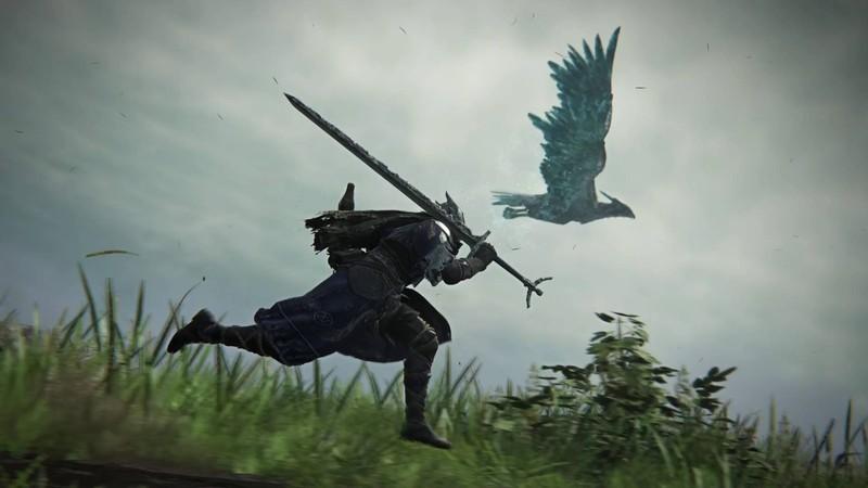 Elden Ring Nightreign Wylder running alongside spectral hawk at the start of an expedition: Elden Ring Nightreign آینده صنعت بازی