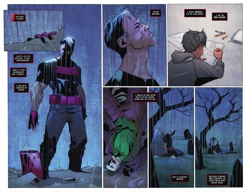 جیسون تاد ریشه نام Red Hood خود را در DC K.O به دست می آورد