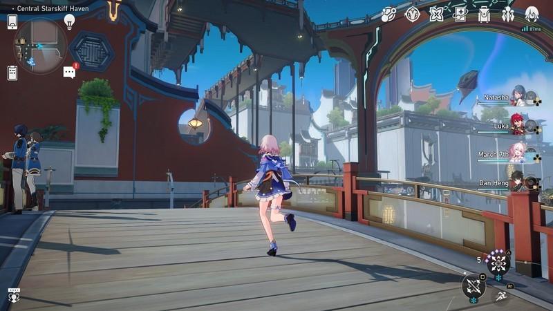 اسکرین شات Honkai Star Rail، از بهترین بازی های رایگان RPG، روی PS5