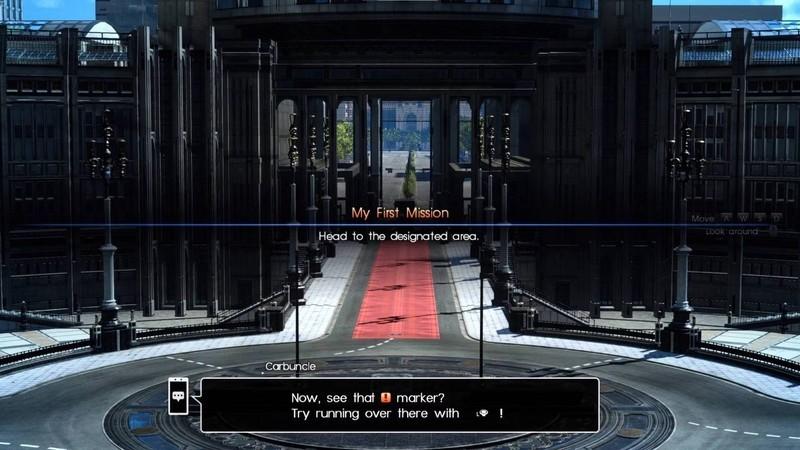 اولین ماموریت من در Final Fantasy XV محتوای حذف شده.