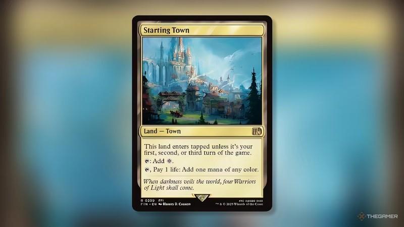 Starting Town، یکی از Magic: The Gathering بهترین کارت ها در سال 2025.