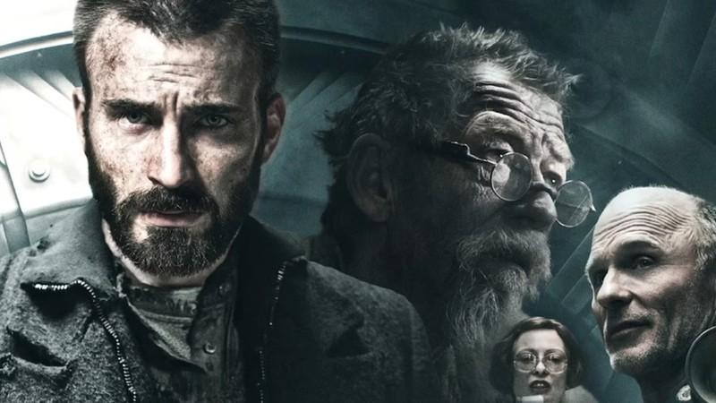 بازیگران Snowpiercer در کنار هم ایستاده اند
