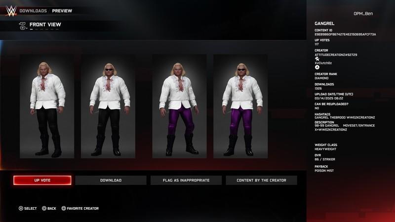 دانلود کشتی گیران ساختگی WWE 2K25